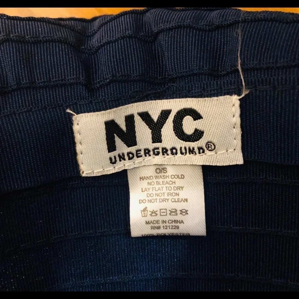 Blue Bucket Hat from NYC Underground